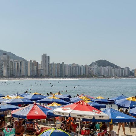Apto - Predio De Frente Para Praia - Asturias - Guaruja - 2 Vagas Garagem - Wi-Fi E Ar Condicionado Zewnętrze zdjęcie