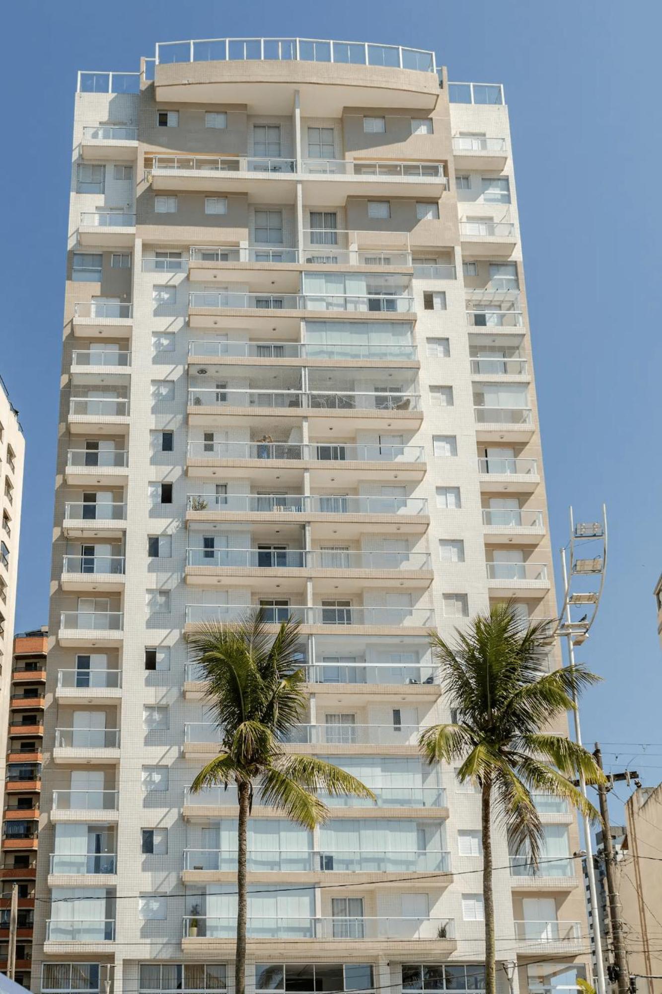 Apto - Predio De Frente Para Praia - Asturias - Guaruja - 2 Vagas Garagem - Wi-Fi E Ar Condicionado Zewnętrze zdjęcie
