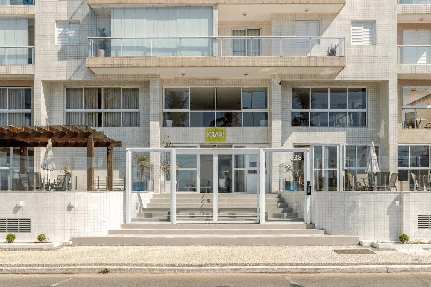 Apto - Predio De Frente Para Praia - Asturias - Guaruja - 2 Vagas Garagem - Wi-Fi E Ar Condicionado Zewnętrze zdjęcie